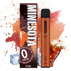Mini narghilea Minesota Cola Ice (0 mg) 700 pufuri