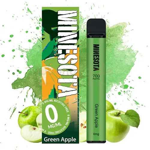 Mini narghilea fara nicotina Minesota Apple