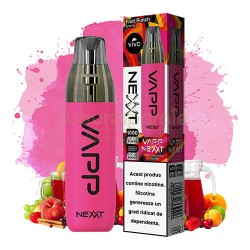 Vape unica folosinta, Mini narghilea VIVO Nexxt Fruit Punch (20 mg) 1000 pufuri, TuburiAparate.ro