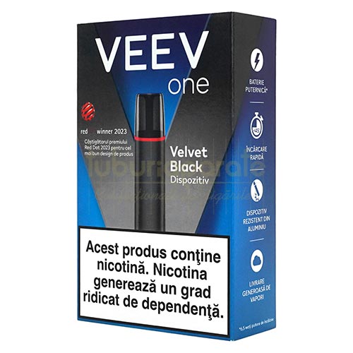 Kit VEEV ONE Velvet Black Kit tigara electronica VEEV ONE Velvet Black fara capsule