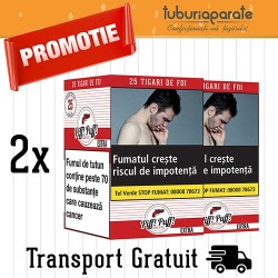 2 x Tigari de foi Piff Puff Extra 240g + Transport Gratuit Piff Puff - 2 x Tigari de foi Piff Puff Extra 240g + Transport Gratuit