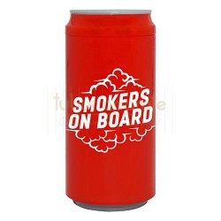 Scrumiere, Scrumiera auto Smokers On Board Red (LED), TuburiAparate.ro