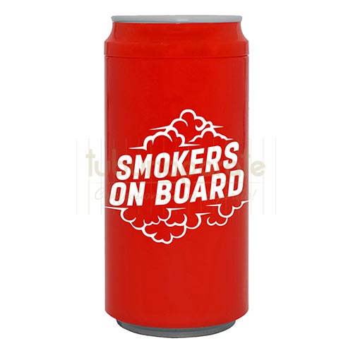 Scrumiera auto Smokers On Board Red (LED) Scrumiera auto Smokers On Board Red cu LED albastru