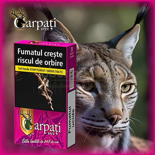 Carpati Apex Ras 100's (20) Pachet cu 20 tigarete editie aniversara Carpati Apex Ras