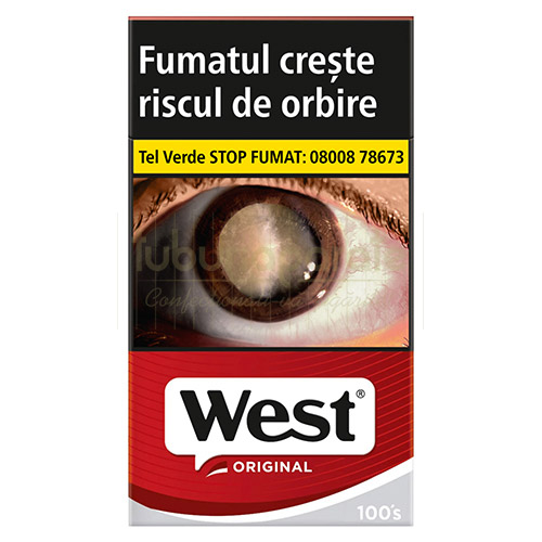 West Red 100's West Red 100's