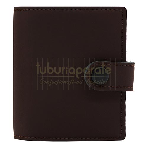 Tabachera Tigari Angel 22 Dark Brown Tabachera tigari metalica cu husa din piele ecologica Angel 22 Dark Brown