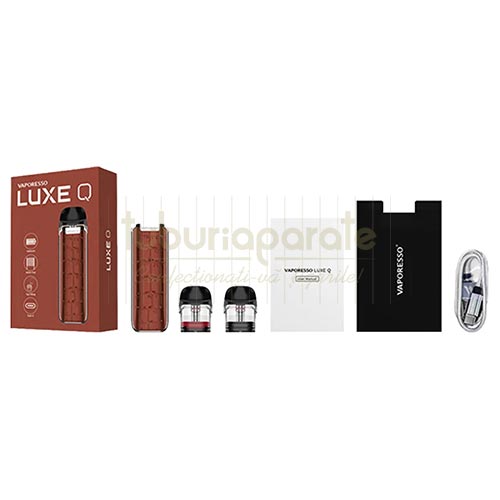 Tigara electronica Vaporesso Luxe Q Brown Kit complet tigara electronica 1000 mAh Vaporesso Luxe Q Brown