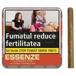 Tigari de foi Essenze Cavendish Fire 50g (10)