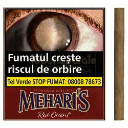 Tigari de foi fara filtru, Tigari de Foi Meharis Red Orient 34g (10), TuburiAparate.ro