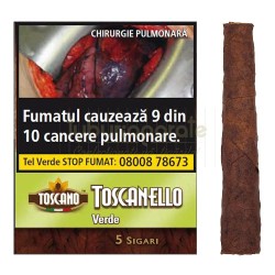 Toscanello - Tigari de Foi Toscanello Verde Limoncello 28g (bautura limoncello) 5
