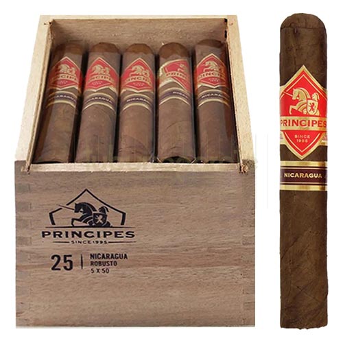 Trabucuri Aurora Principe Nicaragua Robusto (25) Cutie de lemn cu 25 de trabucuri republica dominicana Aurora Principe Nicaragua Robusto