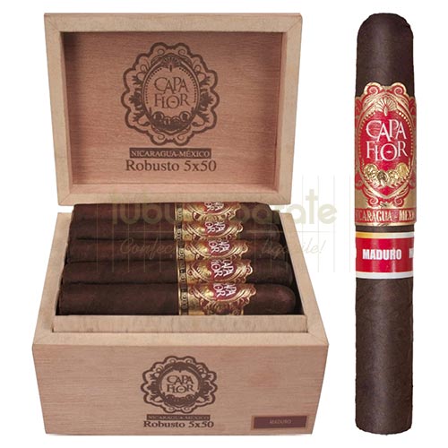 Trabucuri Capa Flor Robusto Maduro (20)