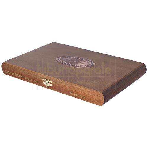 Trabucuri Casa Turrent 1880 Collection Claro Doble Robusto (10) Cutie din lemn cu 10 trabucuri mexicane ieftine de vanzare Casa Turrent 1880 Collection Claro