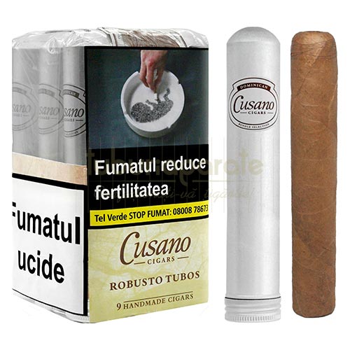 Trabucuri Cusano Robusto Tub (9) Trabucuri Cusano Robusto in pachet de 9 bucati ambalate individuat in tub de pastrare