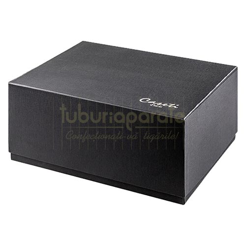 288002 Humidor Trabucuri Caseti Paris Yellow Humidor trabucuri fabricat din lemn de cedru cu exterior lucios galben Caseti Paris Yellow