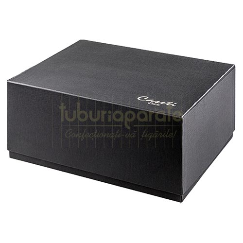 288003 Humidor Trabucuri Caseti Paris Green Humidor din lemn de cedru pentru trabucuri Caseti Paris Green