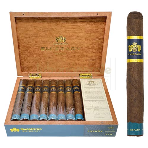 Trabucuri Macanudo Emissary Espana Toro (16) Cutie cu 16 trabucuri Macanudo Emissary Espana Toro de tarie mediu