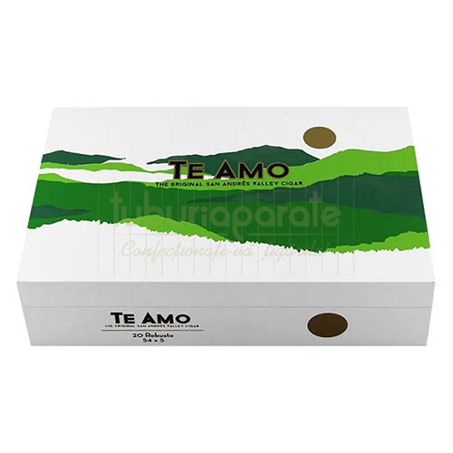 Trabucuri Te Amo Original Robusto (20) Cutie din lemn cu 20 trabucuri Te Amo Original Robusto de origine Mexic