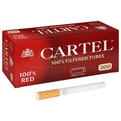 Tuburi Tigari Cartel Red 100 MM Tuburi  Tigari, Tuburi Tigari Cartel Red 100 MM, TuburiAparate.ro