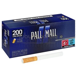 Tuburi Tigari Pall Mall Blue Extra (25 mm) 200 Tuburi  Tigari, Tuburi Tigari Pall Mall Blue Extra (25 mm) 200, TuburiAparate.ro
