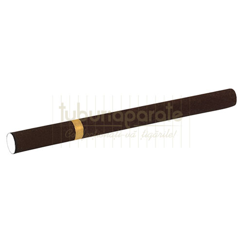 Tuburi Tigari RioTabak Copper XL Carbon Activ (24 mm) 200 Cutie cu 200 tuburi maro pentru injectat tutun cu carbon activ filtru extra long 24 mm RioTabak Copper XL Carbon Activ
