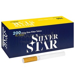 Tuburi Tigari Silver Star Extra Long (24 mm) 200 Tuburi  Tigari, Tuburi Tigari Silver Star Extra Long (24 mm) 200, TuburiAparate.ro