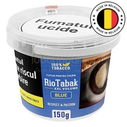 Tutun pentru injectat tigari, Tutun RioTabak Blue XXL Volume 150g, TuburiAparate.ro