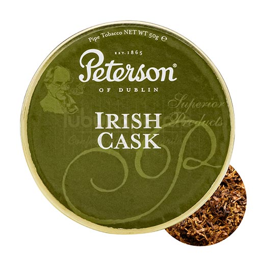 Tutun pentru pipa Peterson Irish Cask 50g Cutie cu 50g tutun pentru pipa Peterson Irish Cask