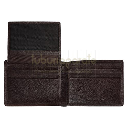 880051 Portofel Zippo Portofel din piele nappa de culoarea maro inchis original Zippo