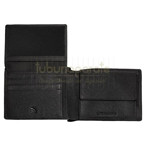 880088 Portofel Zippo Portofel negru confectionat din piele naturala marca Zippo