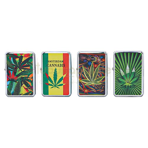 Bricheta Metalica Star 1 Rasta Leaf Bricheta metalica cu diferite printuri Star 1 Rasta Leaf
