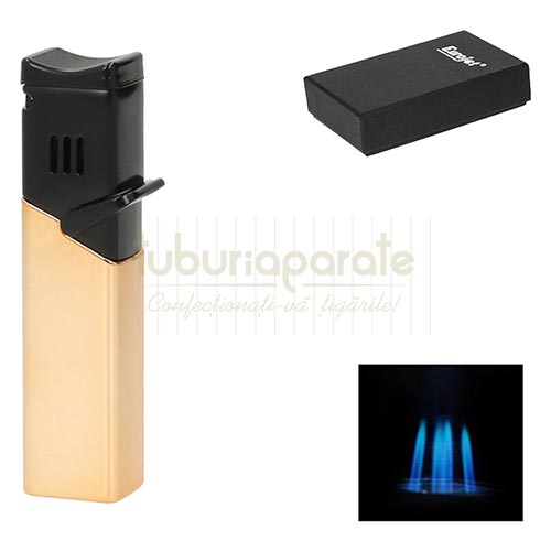 256005 Bricheta Trabuc EuroJet Gold Bricheta cu suport pentru trabuc EuroJet Gold cu 4 arzatoare