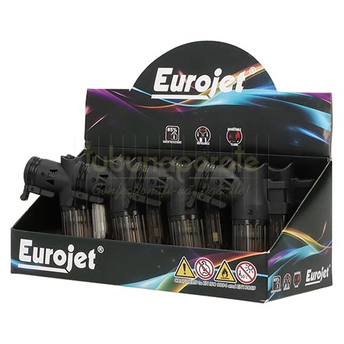 260092 Bricheta EuroJet Black Smoked Bricheta confectionata din plastic marca EuroJet Black Smoked cu 3 arzatoare cu flacara antivant