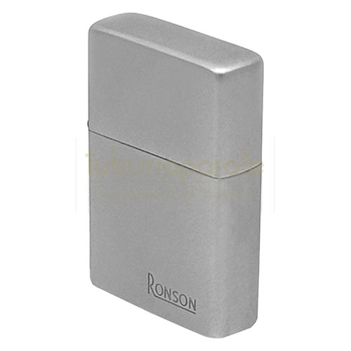 Bricheta Ronson cu benzina Matt Chrome Bricheta Ronson Matt Chrome functionala cu benzina