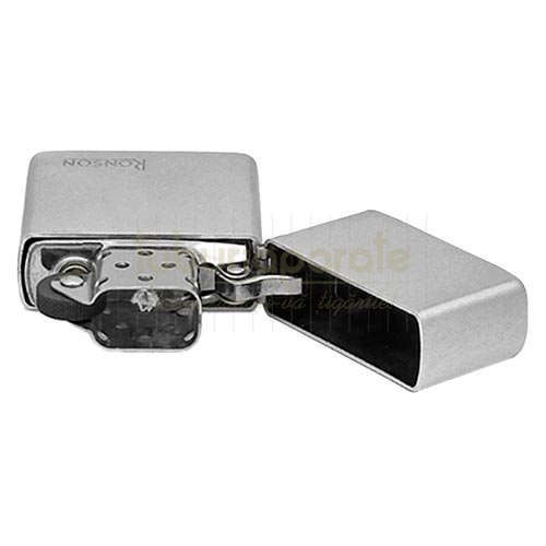 Bricheta Ronson cu benzina Matt Chrome Bricheta Ronson Matt Chrome functionala cu benzina