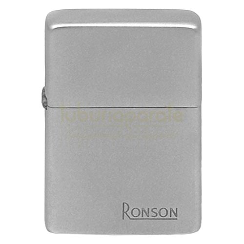 Bricheta Ronson cu benzina Matt Chrome Bricheta Ronson Matt Chrome functionala cu benzina