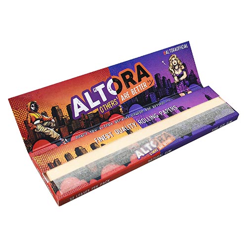 Foite Rulat Tutun Altora King Size Slim Fake vs Original (14 gsm) Foite pentru rulat tutun Altora King Size Slim Fake vs Original in pachet de 32 foite de culoare portocalie
