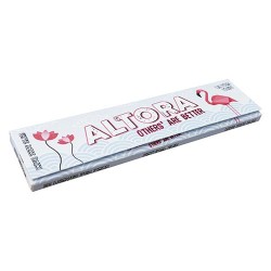 Foite Rulat Tutun Slim King Size, Foite Rulat Tutun Altora King Size Slim Flamingo Lily (14 gsm), TuburiAparate.ro