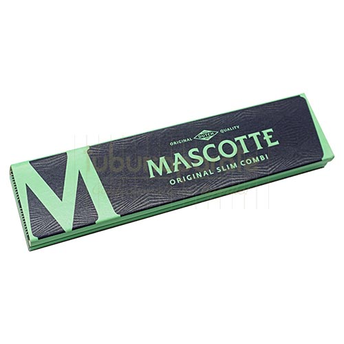 Foite Rulat Tutun Mascotte Combi KS + Filter Tips Pachet cu 34 foite pentru rulat tutun MAscotte Combi King Size cu Filter Tips inculse