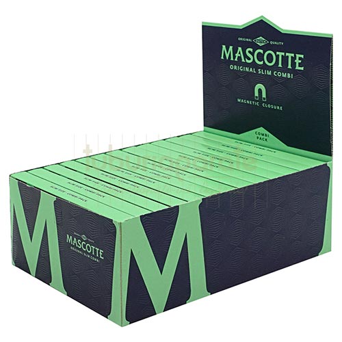Foite Rulat Tutun Mascotte Combi KS + Filter Tips Pachet cu 34 foite pentru rulat tutun MAscotte Combi King Size cu Filter Tips inculse