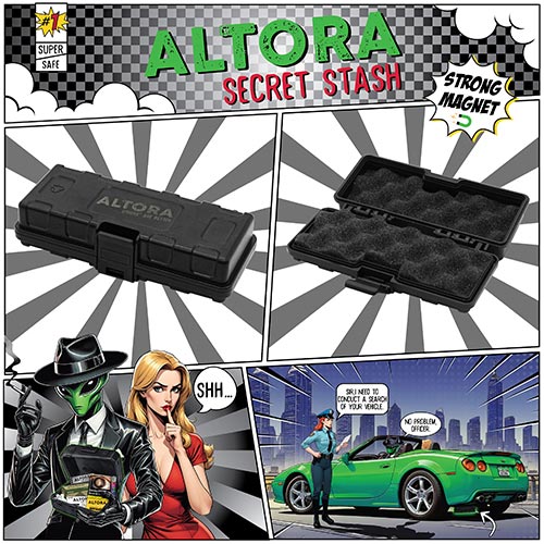 Cutie depozitare Altora Secret Stash (magnetic) Cutie depozitare pentru acesorii de fumat si alte obiecte Altora Secret Stash cu magneti