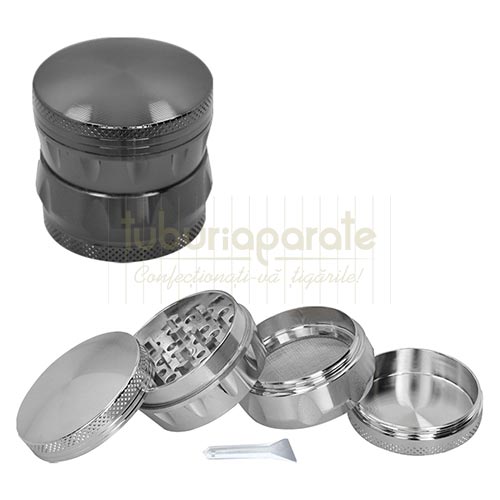 Grinder DM 8 Metal Grinder metalic DM 8 cu 4 parti cu magnet pentru capac