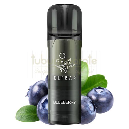 Cartus Elf Bar ELFA Pro - Blueberry Cutie cu o capsula rezerva Elf Bar ELFA Pro Blueberry cu aroma de afine
