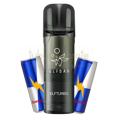 Cartus Elf Bar ELFA Pro - Elfturbo Pachet cu o capsula cu 1000 pufuri Elf Bar ELFA Pro Elfturbo cu aroma de energizant