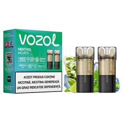 Cartus Vozol Switch Pro Menthol Mojito (2 bucati) Vozol - Cartus Vozol Switch Pro Menthol Mojito (2 bucati)