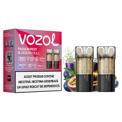 Cartus Vozol Switch Pro Passion Fruit Blueberry Bull (2 bucati) Vozol - Cartus Vozol Switch Pro Passion Fruit Blueberry Bull (2 bucati)