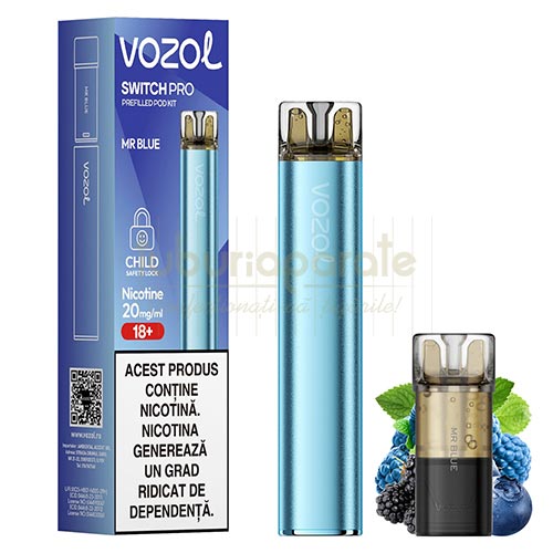Kit Vozol Switch Pro Mr Blue (1 capsula)
