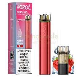 Kit Vozol Switch Pro Strawberry Ice (1 capsula) Vozol - Kit Vozol Switch Pro Strawberry Ice (1 capsula)