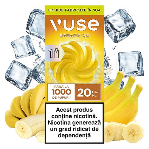 Capsule Vuse Banana Ice 20MG (1 capsula) Capsule de unica folosinta Vuse Banana Ice cu nicotina de 20 mg