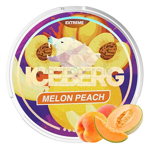Pouch nicotina Iceberg Melon Peach (16,8 mg/pouch) Pouch cu nicotina Iceberg Melon Peach 16,8 mg/pouch pentru utilizatori experimentati